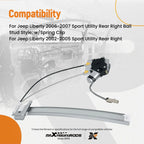 Rear Right Passenger Power Window Regulator with Motor for Jeep Liberty (2002-2007)