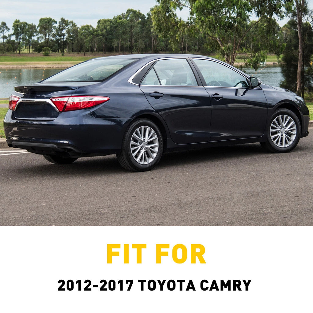 Set of 4 Door Handles for Toyota Camry (2012–2017) - Black Exterior