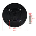 Black Fuel Gas Tank Cap Cover for APRILIA RSV1000 (2004-2008) Tuono V4R (2011-2017) RSV4 R