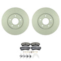 Set of 2 Bosch QuietCast Front Rotors & TRW Pro Ceramic Pads for Fusion Milan (2006–2012)