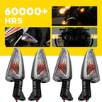 Set of 4 Turn Signal Indicator Lights for Triumph Tiger 1050 Speed Triple (2008–2017) Amber
