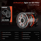 Engine Oil Filter for Chevy Silverado 1500/2500 (1999-2006)