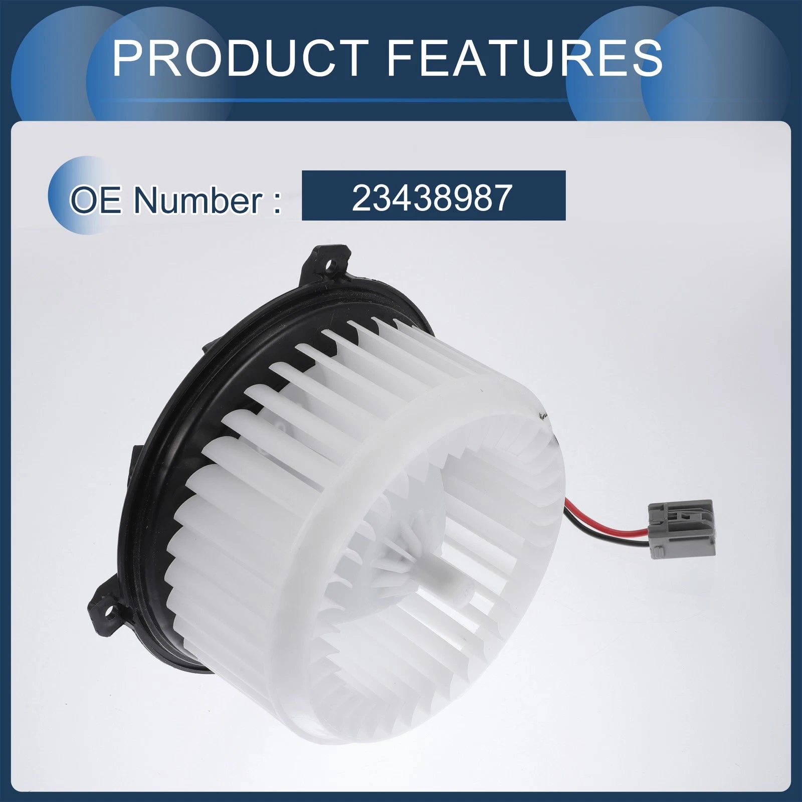 HVAC Blower Motor Assembly No.23438987 for Chevrolet Camaro (2010–2015)