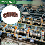 Set of 5 Oil Seal Rotary Shaft Seal 10x25x8mm for Various Models