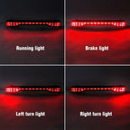 Trunk Pad & LED Brake Tail Light for Harley Touring Electra Glide (2014–2023)