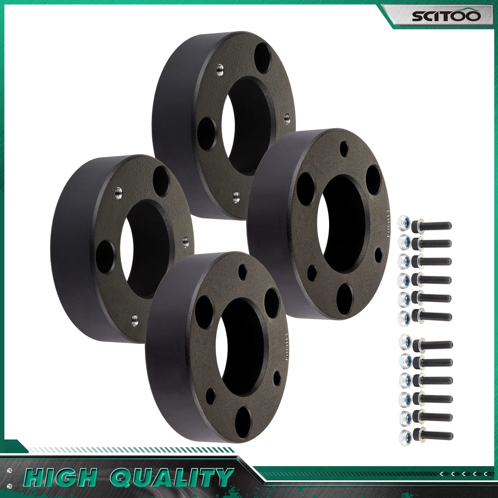 4X 2.5 Inch Front Leveling Kit for Chevy Silverado Sierra 1500 (2007–2024)
