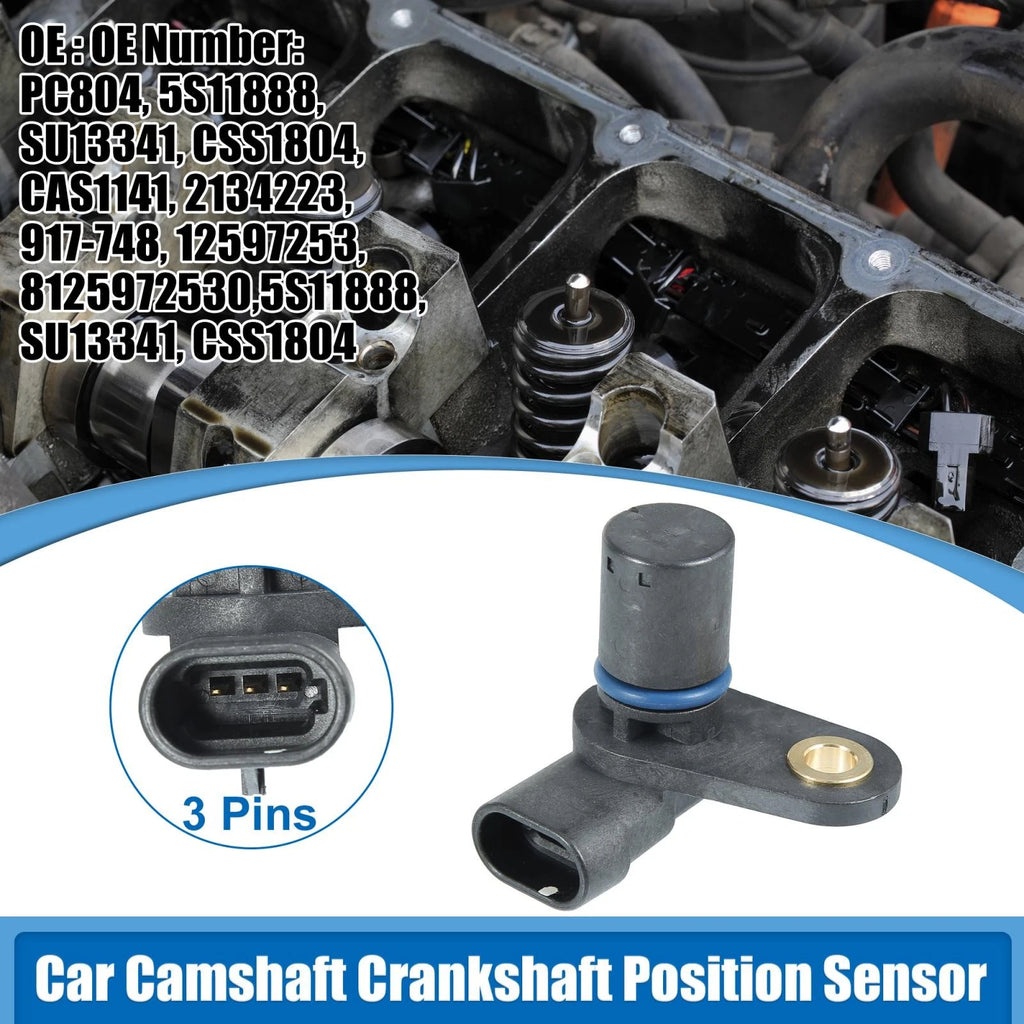 Camshaft Crankshaft Position Sensor for Chevy GMC (12597253, 8125972530)
