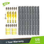 Set of 4 Heavy Duty E-Track Tie Down Straps for Multiple Vehicles (YYYY–YYYY)