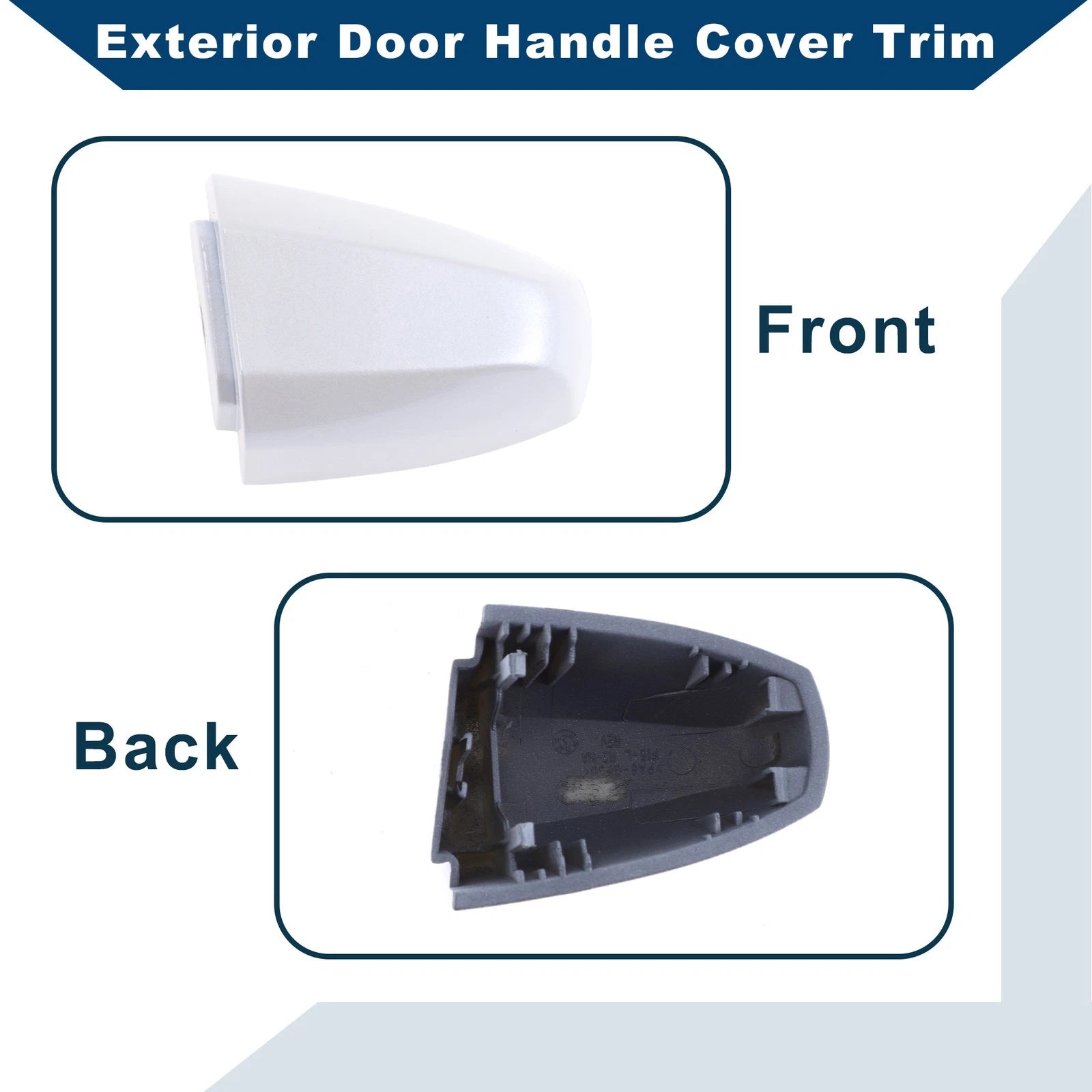Exterior Door Handle Cover Trim for BMW X1 X2 X5 F15 X6 F16 (2014–2019)