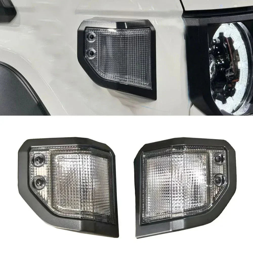 Clear Front Corner Signal Parking Light for Toyota Land Cruiser 70 Series