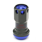 20Pcs Blue Aluminum M12x1.25 Close-End Rim Lug & Lock Nuts for Universal