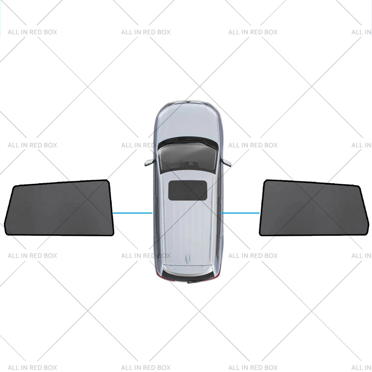 Magnetic Mesh Sun Blind Shades for Audi Q7 (2006–2015)