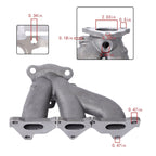Right Exhaust Manifold with Gasket for GMC Acadia (2007-2017) Chevy Traverse (2009-2017)