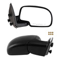 Black Side Mirrors for Chevrolet Silverado GMC Sierra 1500 2500 (1999–2007) 15037957