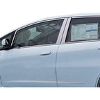 Luxury FX Chrome Window Package w Posts and Sill for Honda Fit (2009–2013)