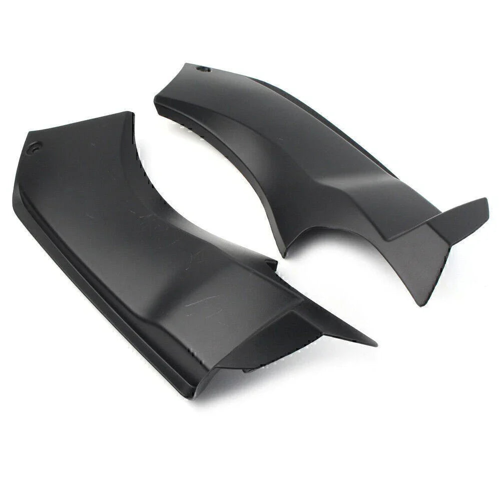 ABS Air Tube Covers for Kawasaki Ninja ZX-6R (2003-2004) Black