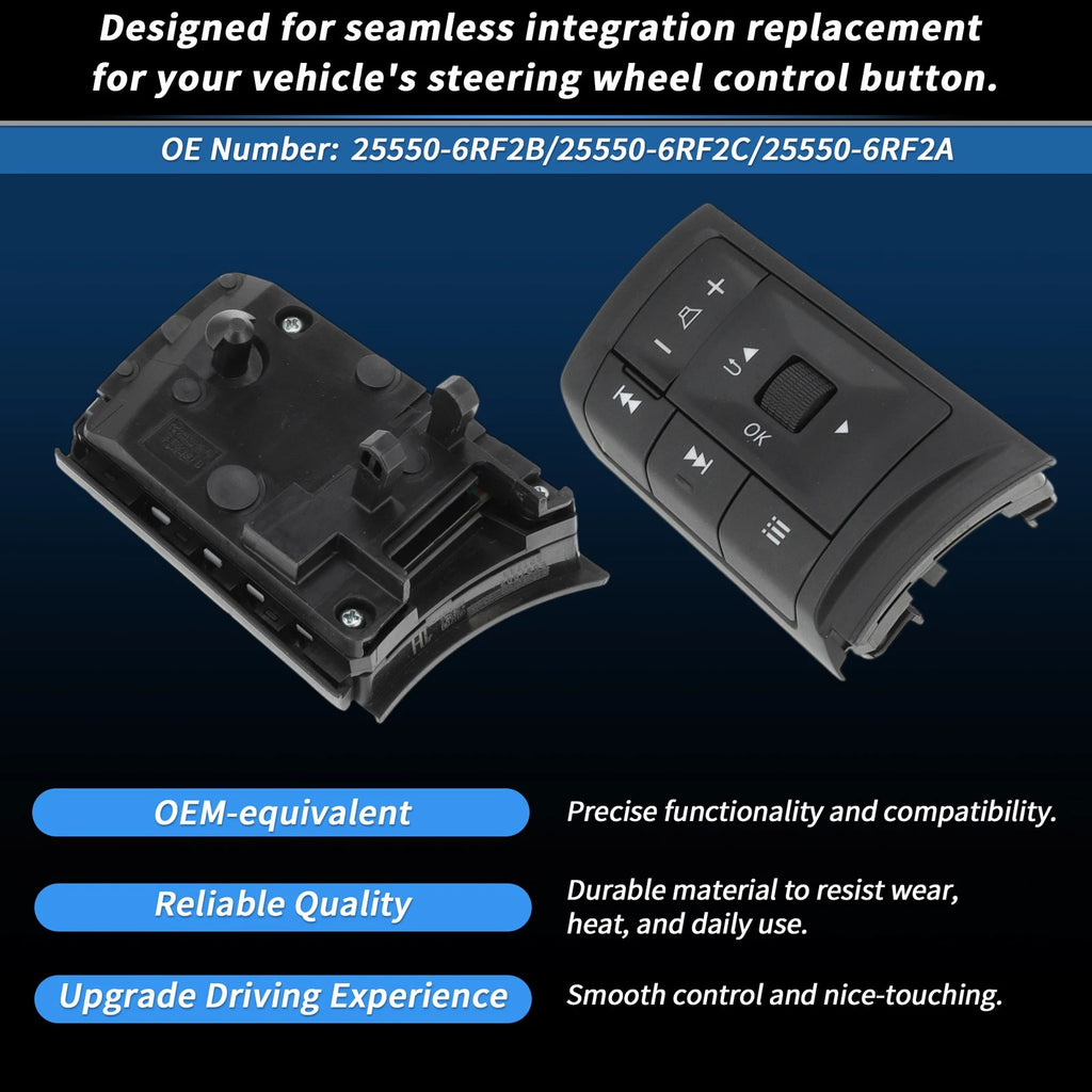 Cruise Volume Control Switch for Nissan Rogue Pathfinder (2021–2024)