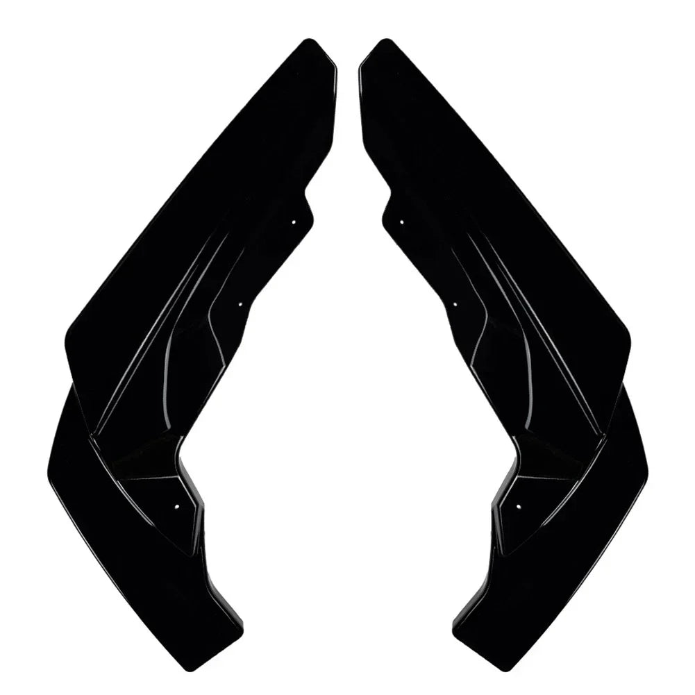 Glossy Black Rear Bumper Side Spoiler Lip for BMW 2 Series M2 (2023-2024)