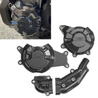 Carbon Fiber Look Engine Cover for Yamaha MT-07 XSR700 FZ-07 MT07 Tracer (14-24)