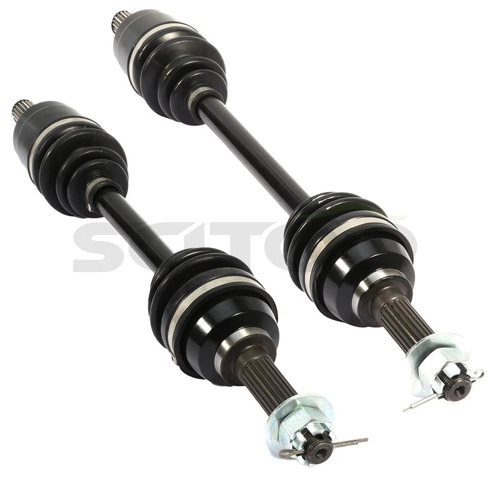 2X Front Complete CV Joint Axles for Suzuki Vinson 500 (2003–2007)