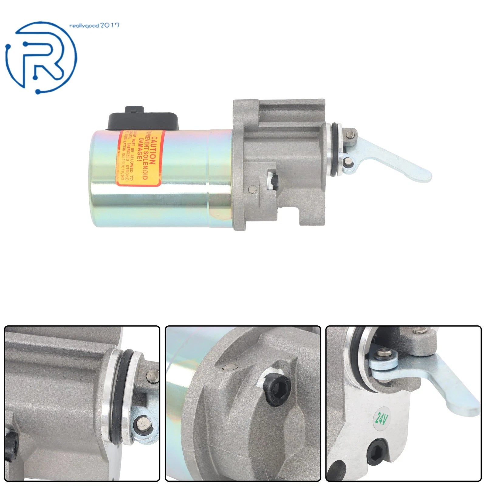 Fuel Shutoff Solenoid Valve for Versatile 24V (1990-2023)