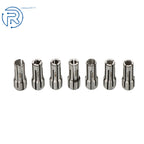 7 Piece Collet Set for CNC Chuck (1/16" - 1/4")