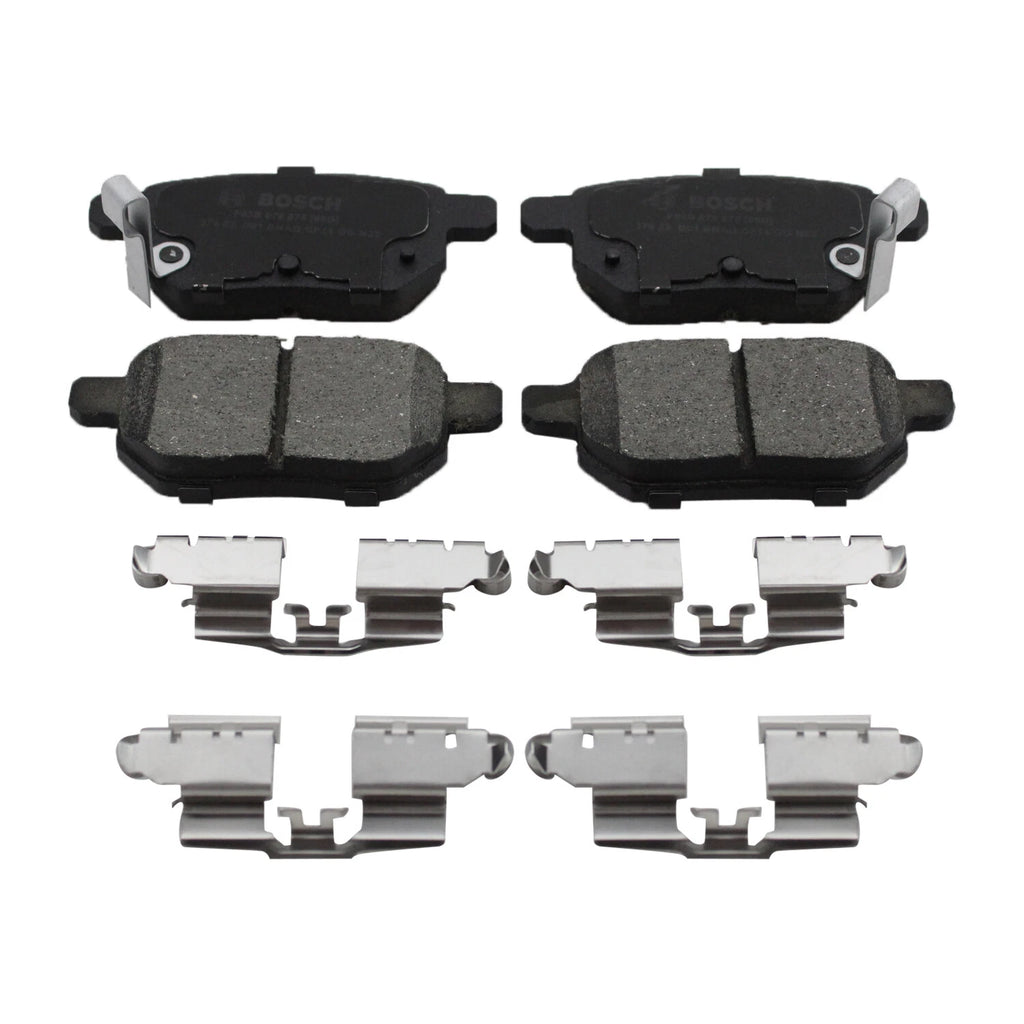 Set of 4 Bosch QuietCast Rear Ceramic Brake Pads for CT200h Vibe tC xB Corolla Prius (2011–2015)