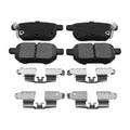 Set of 4 Bosch QuietCast Rear Ceramic Brake Pads for CT200h Vibe tC xB Corolla Prius (2011–2015)