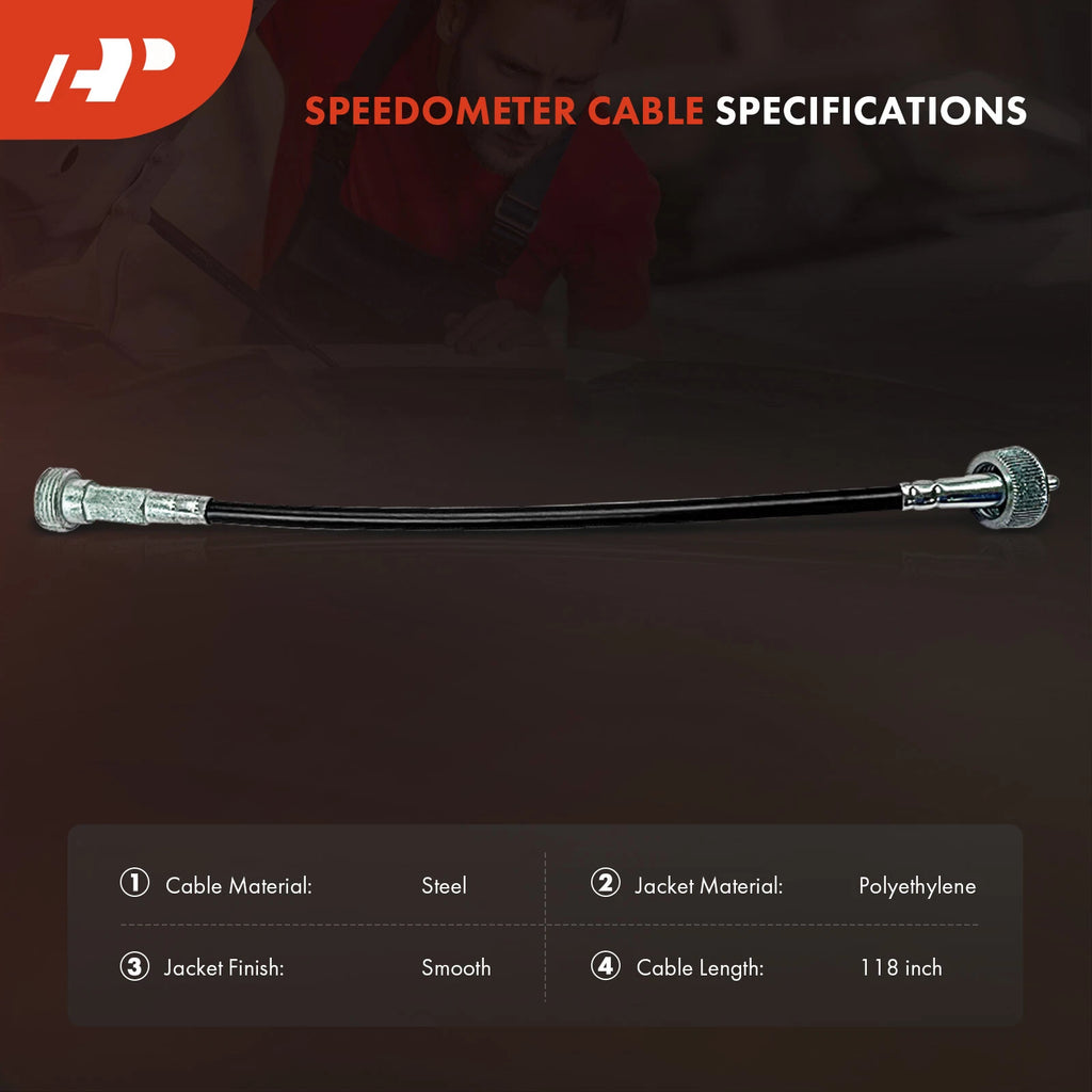12" Speedometer Cable for Toyota Corolla (1988–1993) Paseo (1992–1993) GAS