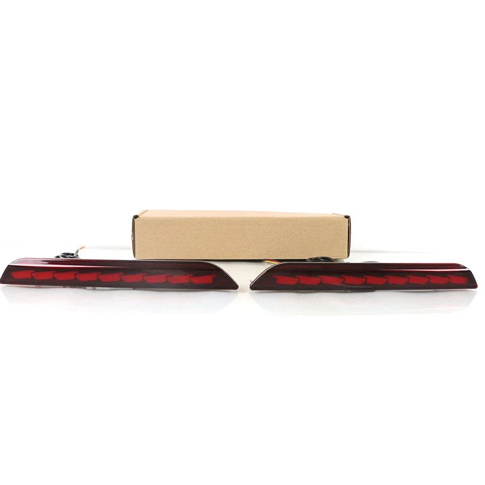 Red LED Rear Bumper Reflector Brake Light Tail Light for Ford Explorer (2020–2024)