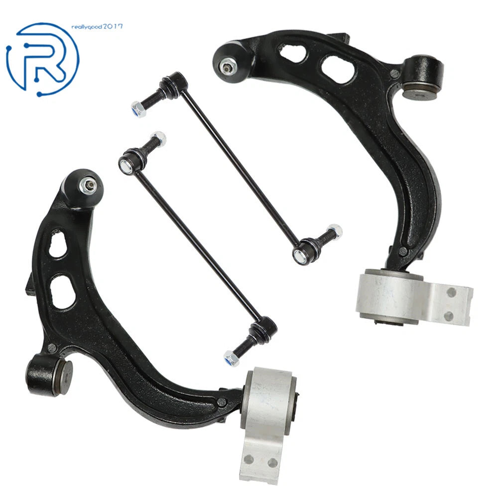 Set of 4 Front Lower Control Arms for Ford Taurus Lincoln MKS MKT (2013–2019)