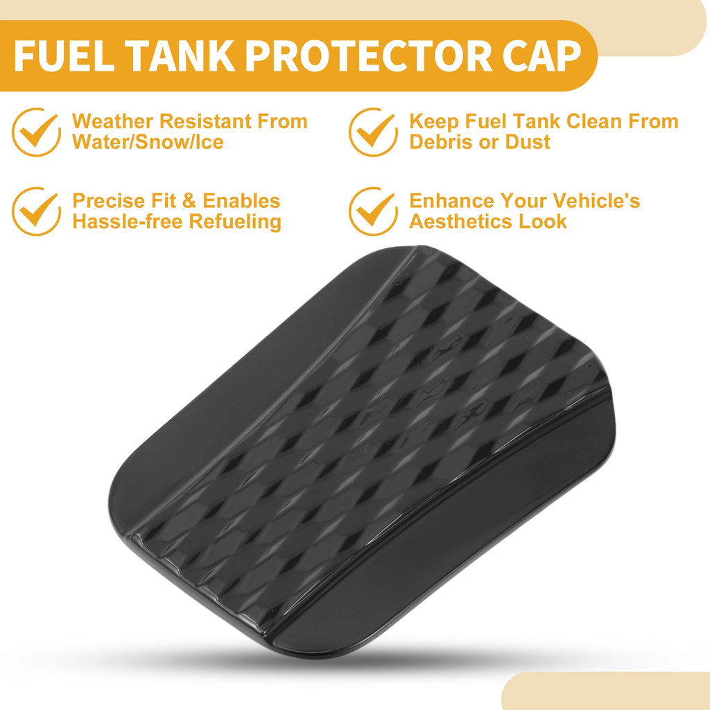 Fuel Tank Door Cap for Ford Bronco (2024–2025) Fuel Filler Flap Cover Black