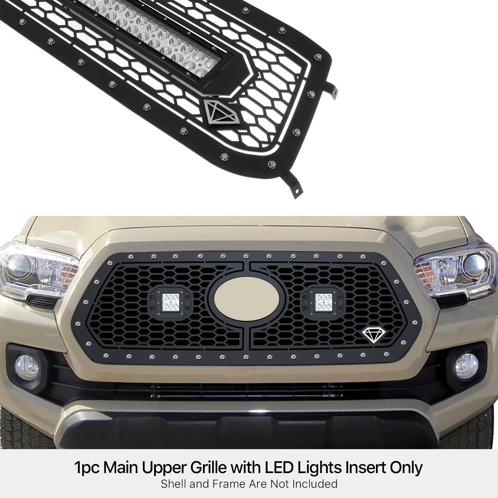 LED Grille Insert for Toyota Tacoma (2018-2019)