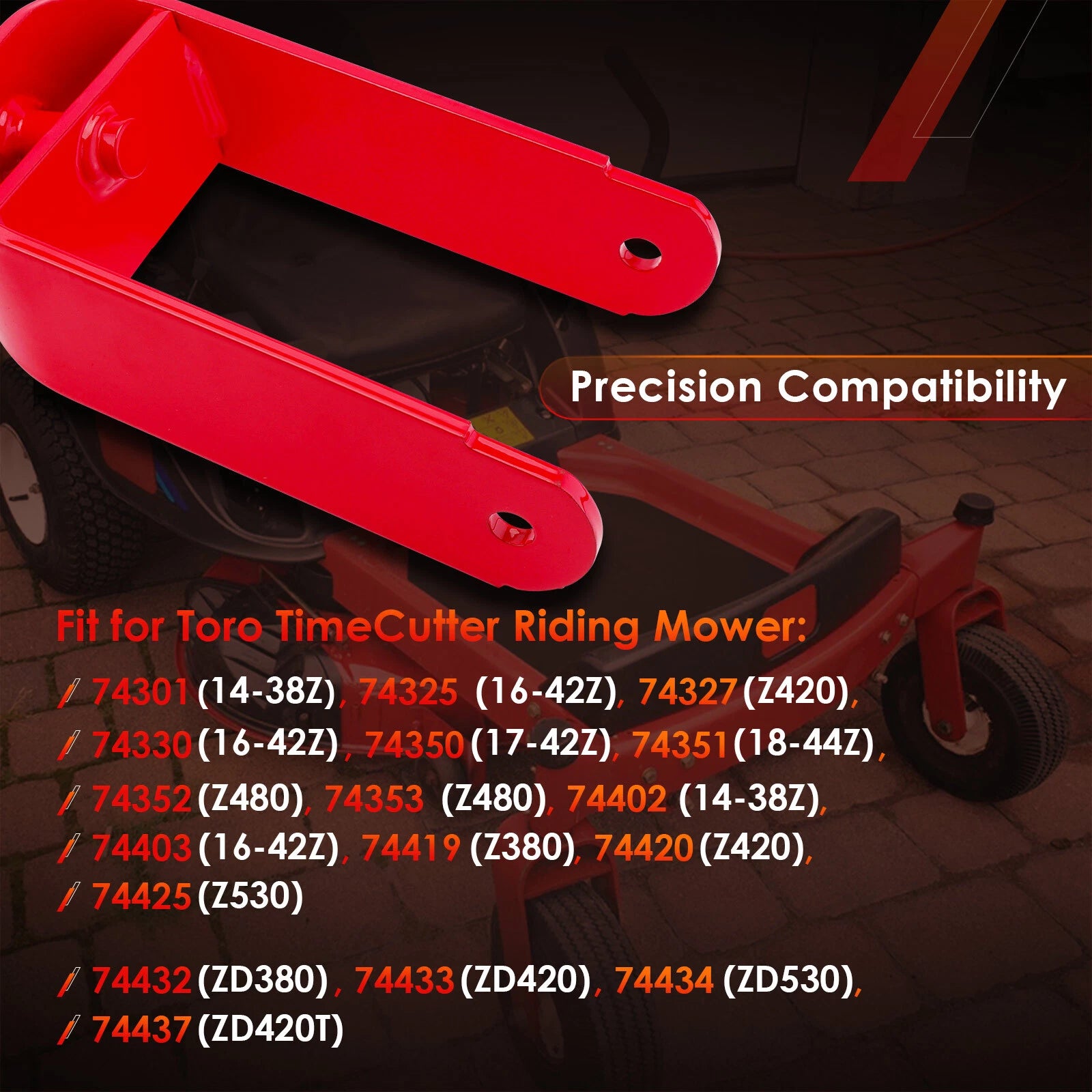 Caster Fork for Toro TimeCutter 74330 74325 (110-6581-01)