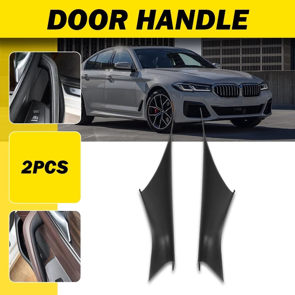 Set of 2 Inner Door Pull Handles for BMW G30 G31 G38 (2017–2022) Black V