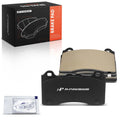 Set of 4 Front Side Ceramic Brake Pads for Ford Focus (2016–2018)