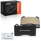 Set of 4 Front Side Ceramic Brake Pads for Ford Focus (2016–2018)