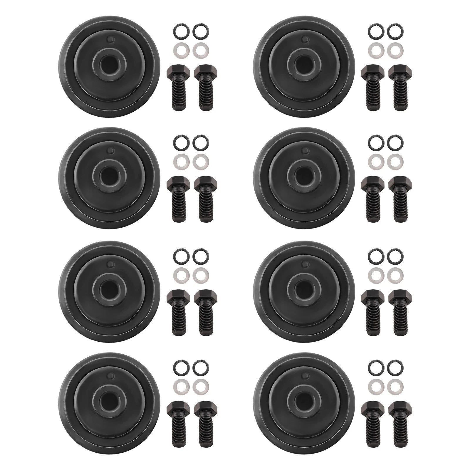 Set of 8 Bottom Roller Tracks for Bobcat 334 325 225 430 331 E42 E32 E35Z