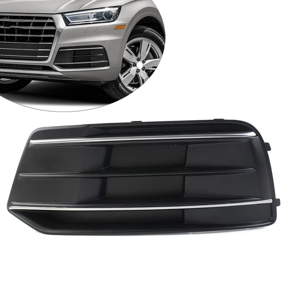 1 Pcs ABS Front Bumper Fog Light Grille Cover for Audi Q5 (2018–2022)