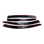 M Style Window Visors Rain Guard for Subaru Impreza Hatchback (2017–2023)