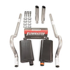 2.5" Dual Exhaust Kit for Mopar B Body (1962–1974) - Flowmaster 50 Series Rear Exit