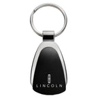 Black Teardrop Keychain KCK.LIN - Officially Licensed for Lincoln