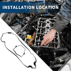 Set of 1 Valve Cover Gasket No. 11128655413 for BMW 1 (E87) 120i