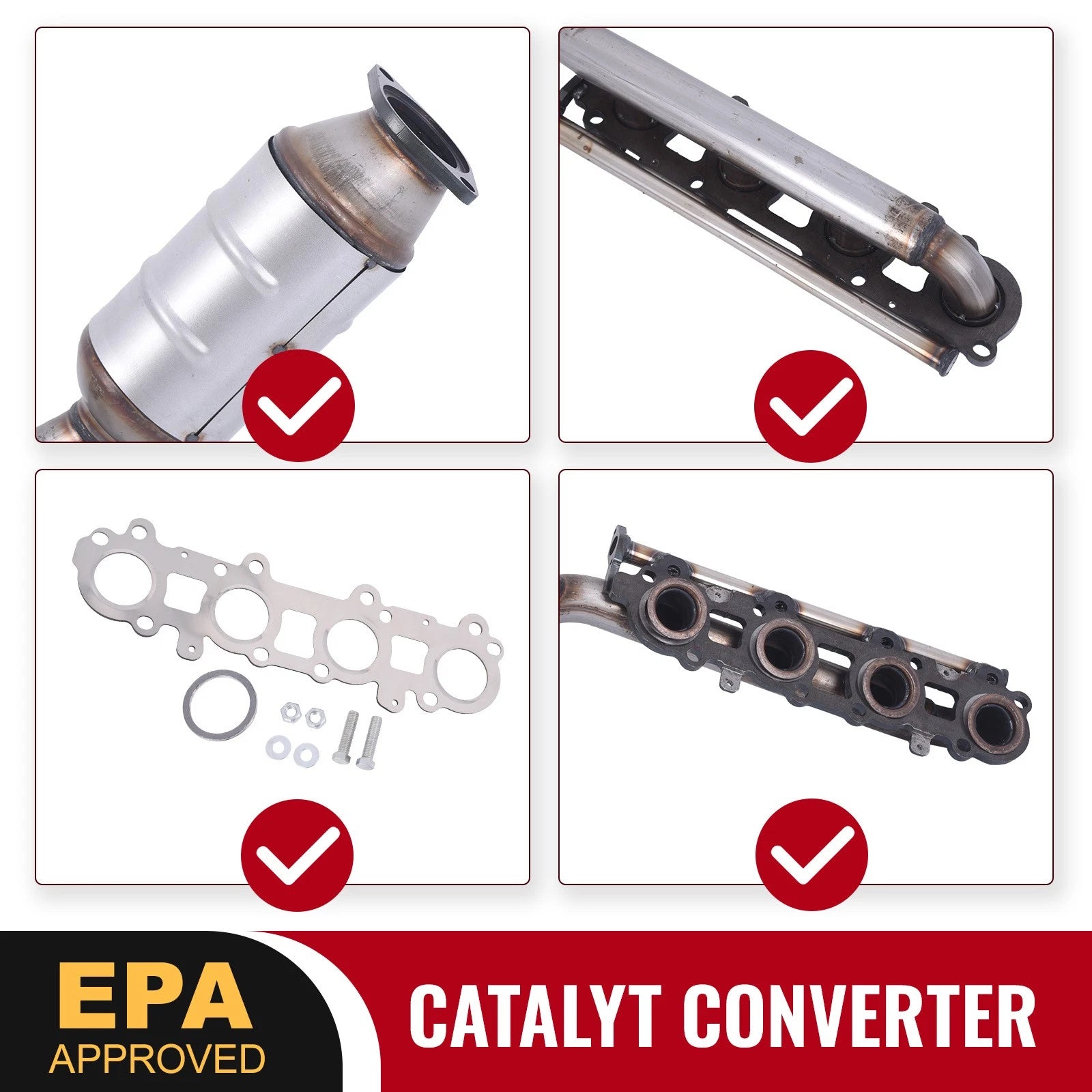 Left Catalytic Converter for Lexus GX470, Toyota 4Runner (2003-2009)