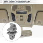Sun Visor Holder Clip for Toyota Camry Highlander Corolla (No. 74348-06030) Gray