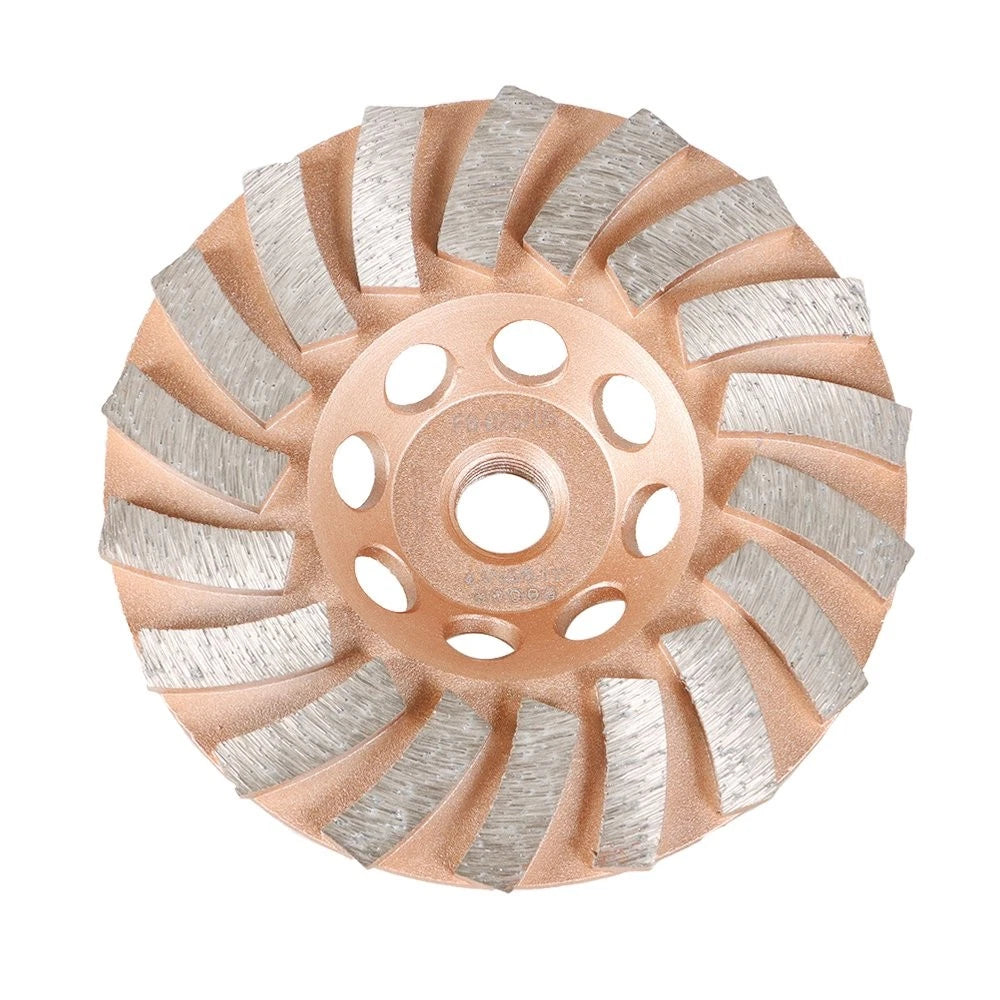 Set of 4 Grinding Wheels for Concrete and Masonry (4.5" Diameter)