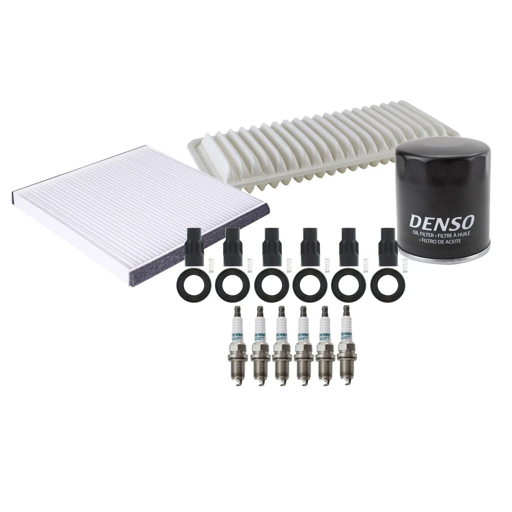 Denso Tune Up Kit 6 Spark Plugs & Boots for RX400h (2006–2008)