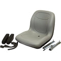 Gray Seat with Arm Rests for Hustler Sport Fastrak Super Duty