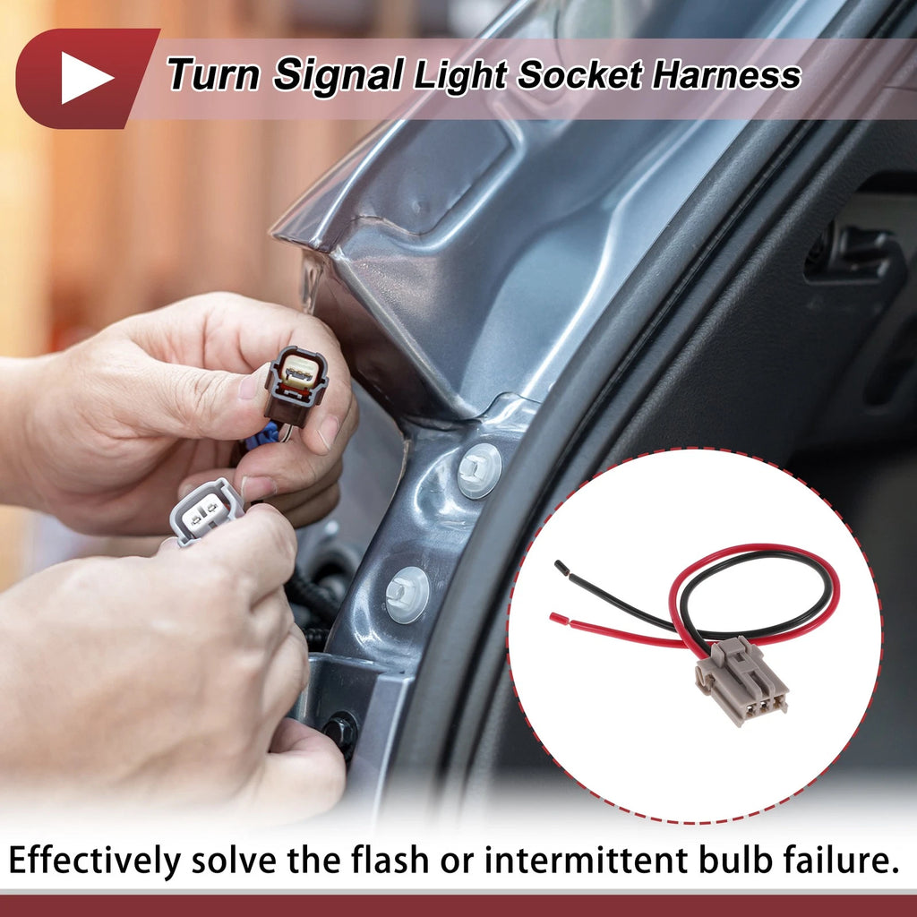 Turn Signal Light Socket Wiring for Acura Honda (No. 33514S50003)