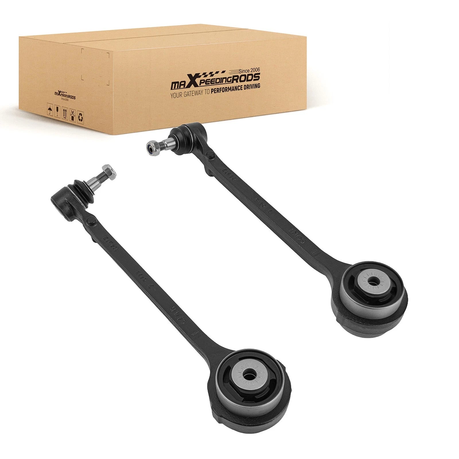 Pair Front Lower Forward Control Arms for Dodge Charger 2011–2017 RWD